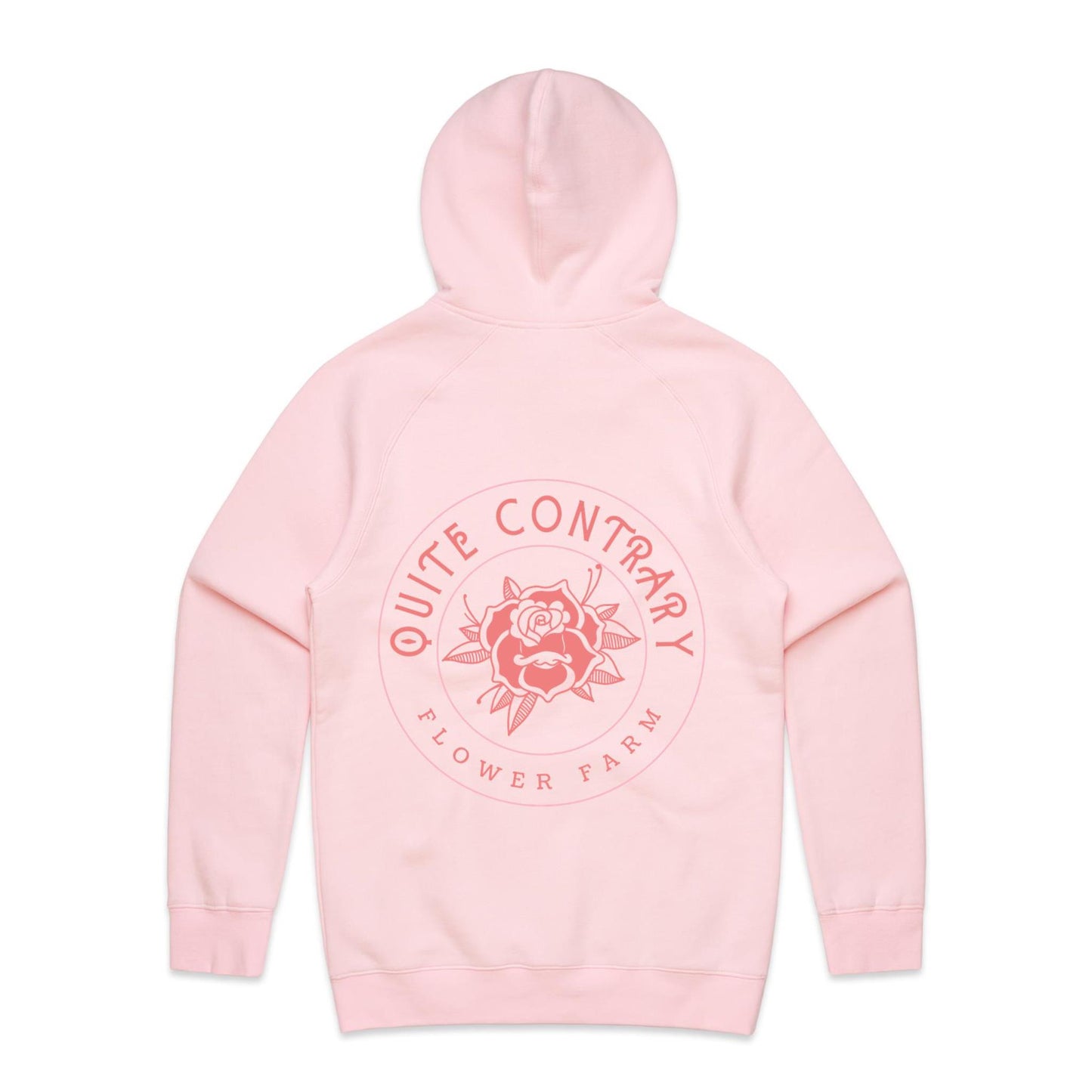 Quite Contrary Hood - Pink Logo