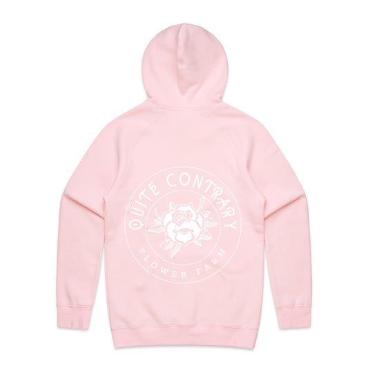 Quite Contrary Hood - White Logo