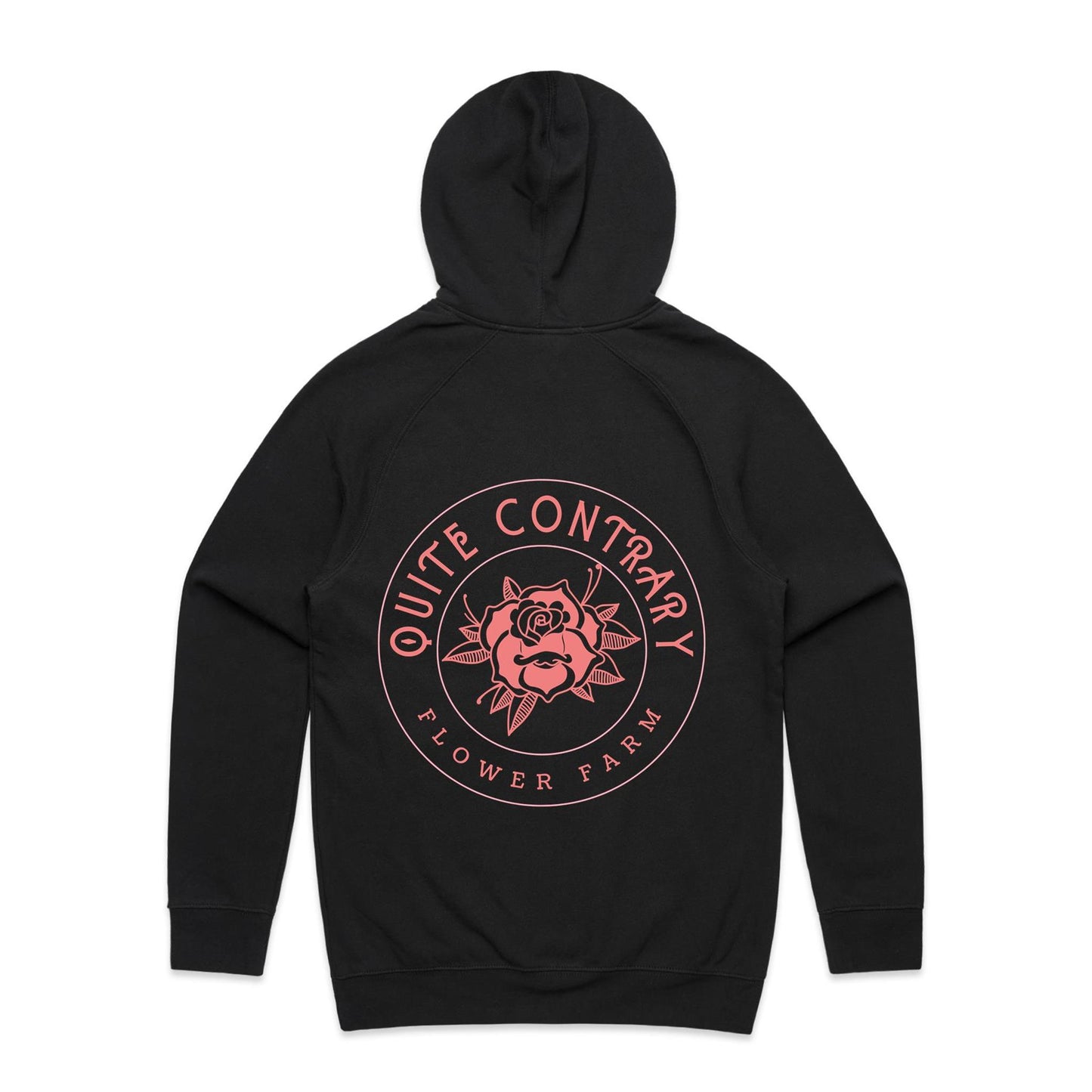 Quite Contrary Hood - Pink Logo