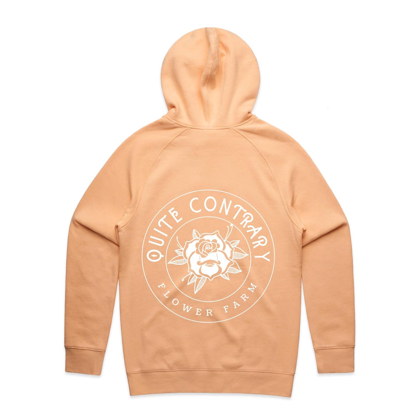 Quite Contrary Hood - White Logo