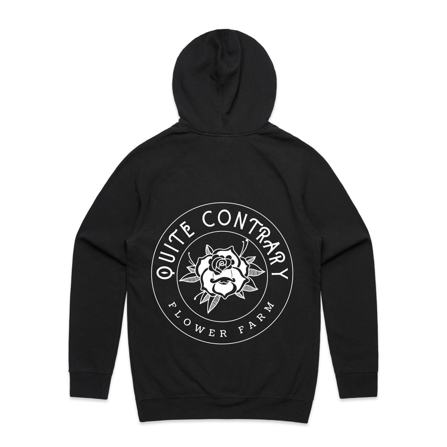 Quite Contrary Hood - White Logo