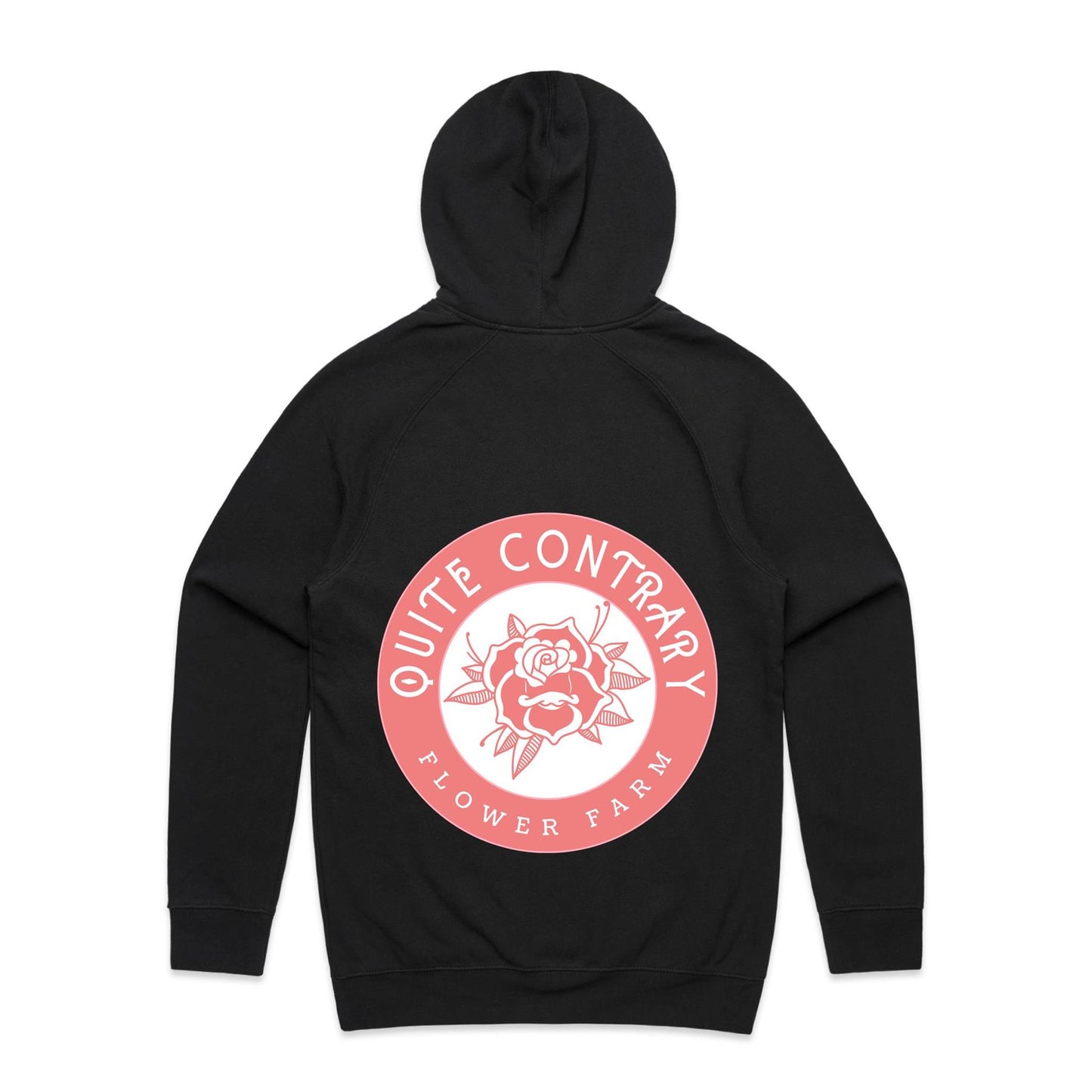 Quite Contrary Hood - Full Colour Logo